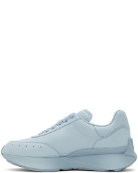 Alexander McQueen Blue Low Top Sneakers