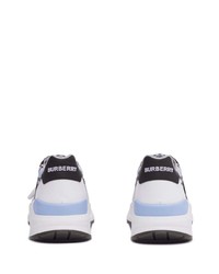 Burberry Check Panelled Low Top Sneakers