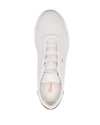 Santoni Low Top Slip On Trainers