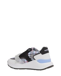 Burberry Ramsey Low Top Sneaker In Pale Blue Ip Check At Nordstrom