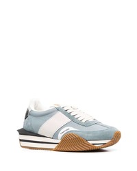 Tom Ford Suede Panelling Sneakers