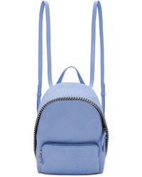 Stella McCartney Blue Mini Falabella Backpack
