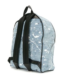 Amiri Paint Splash Denim Backpack