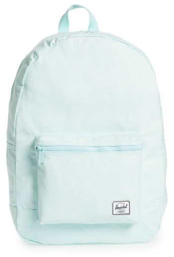 baby blue herschel backpack