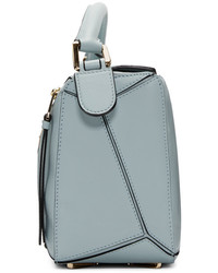 Loewe Blue Small Puzzle Bag