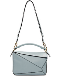 Loewe Blue Small Puzzle Bag