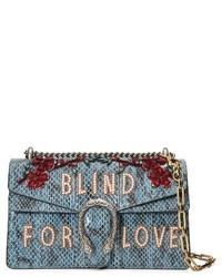 Gucci Dionysus Blind For Love Genuine Snakeskin Shoulder Bag