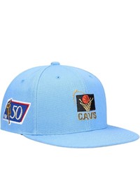 Mitchell & Ness Blue Cleveland Cavaliers 50th Anniversary Snapback Hat