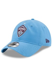 New Era Blue Colorado Rapids Primary Jersey Hook 9twenty Adjustable Hat