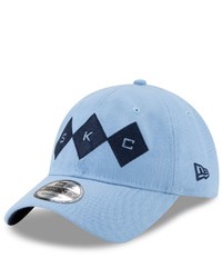 New Era Blue Sporting Kansas City Primary Jersey Hook 9twenty Adjustable Hat