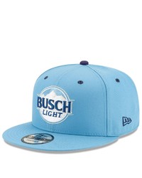New Era Light Blue Kevin Harvick Busch Light 9fifty Snapback Adjustable Hat At Nordstrom