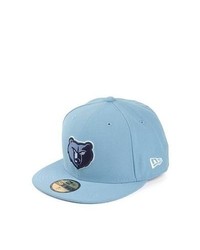 New Era Caps New Era 59fifty Memphis Grizzlies Baseball Cap Sky Blue