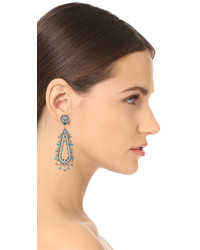 Miguel Ases Beaded Statet Earring