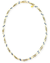 Gurhan Delicate Long Beaded Sapphire Necklace 48