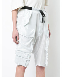 Unravel Project Flap Cargo Pocket High Waisted Shorts