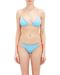 Basta Surf Reversible String Bikini Top Blue