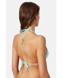 Topshop Strappy Triangle Bikini Top