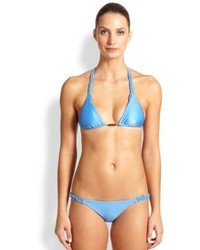 Vix Swimwear Vix Swim Malibu Triangle Macram Detail Bikini Top