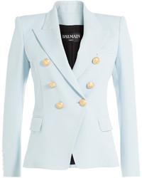 Balmain Blazer With Embossed Buttons
