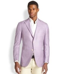 Saks Fifth Avenue Collection Samuelsohn Textured Linen Sportcoat