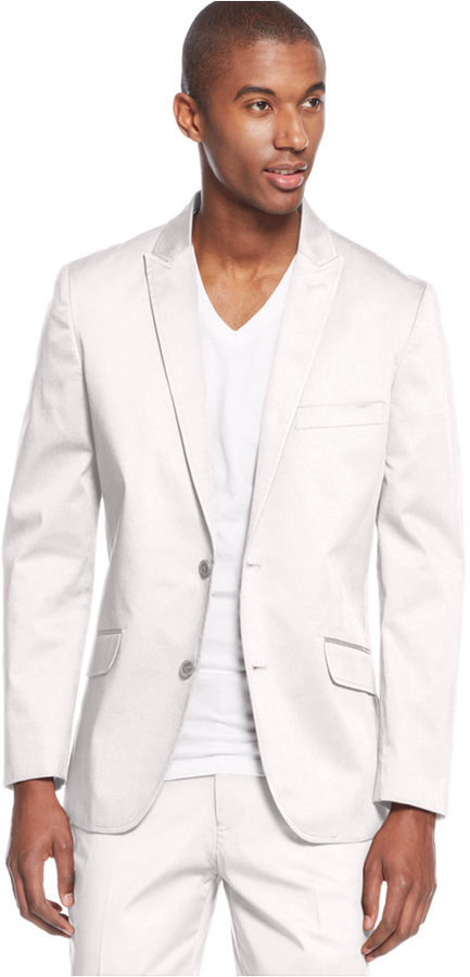 Fashion macys white jacket