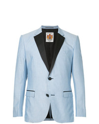 Education From Youngmachines Contrast Lapel Blazer
