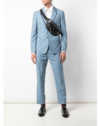 Alexander McQueen Contrast Trim Blazer Jacket