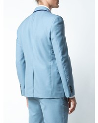 Alexander McQueen Contrast Trim Blazer Jacket