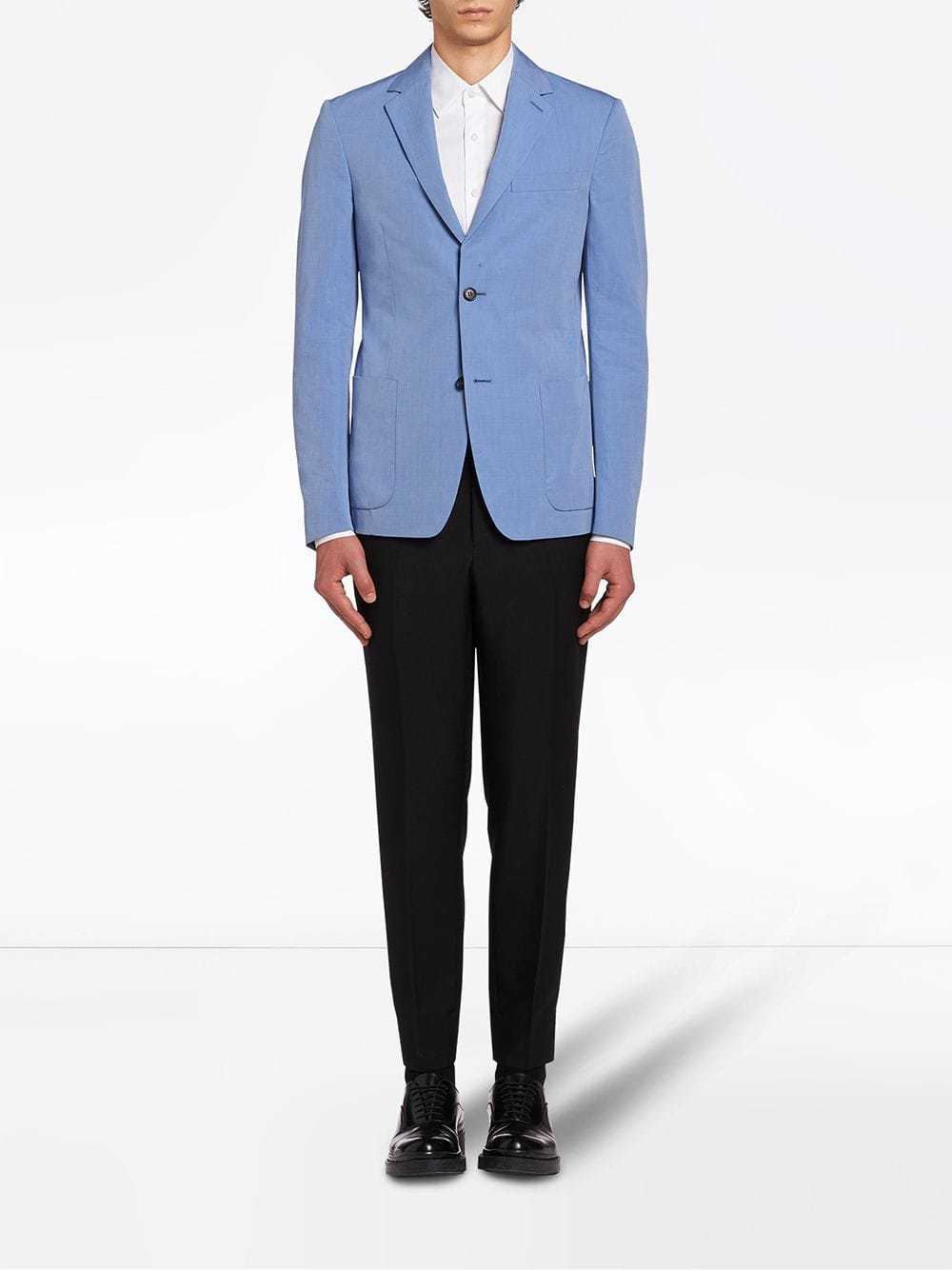 Prada Fiil Fil Blazer Jacket, $917 | farfetch.com | Lookastic