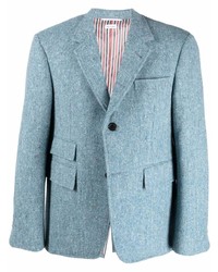 Thom Browne Notched Lapel Single Breasted Blazer