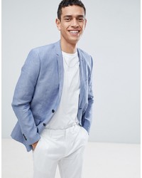 Jack & Jones Premium Slim Fit Linen Blazer