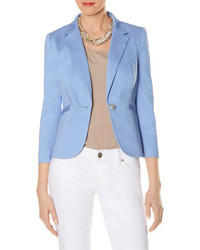 The Limited Colorful One Button Blazer