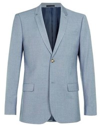 Topman Light Blue Slim Fit Suit Jacket