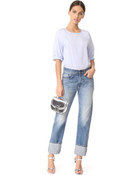 3.1 Phillip Lim Gathered Top With Lacing