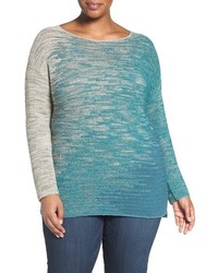 Nic+Zoe Plus Size Blurred Lines Top