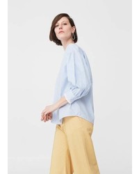 Mango Puffed Sleeves Blouse