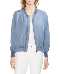 Vince Camuto Twill Bomber Jacket