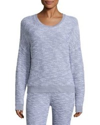 Light Blue Boucle Sweater