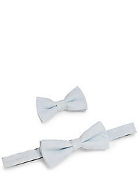 Saks Fifth Avenue Parent Child Two Piece Cotton Bow Tie Set