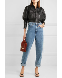 Isabel Marant Etoile Corsyj High Rise Tapered Jeans