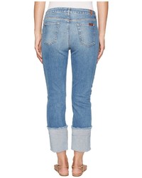 7 For All Mankind Fashion Boyfriend Jeans W Wide Raw Cuff Destroy In Vintage Air Classic 3 Jeans