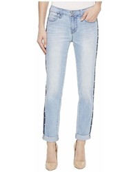Liverpool Perry Slim Boyfriend With Side Studs In Vintage Super Comfort Stretch Denim In Pixley Jeans