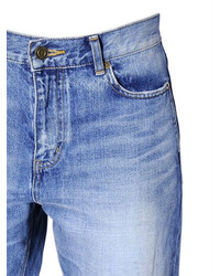 Saint Laurent Boyfriend Cotton Denim Jeans