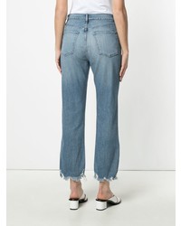 3x1 W4 Relaxed Split Crop Jeans