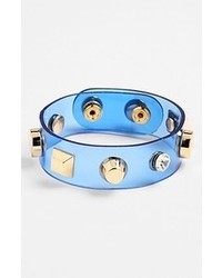 Cara Couture Studded Bracelet Blue