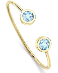 Kiki McDonough Eternal Bangle Bracelet With Blue Topaz