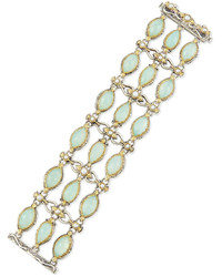 Konstantino Sea Blue Agate Pearl Bracelet