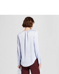 A New Day Long Sleeve Pleat Back Blouse