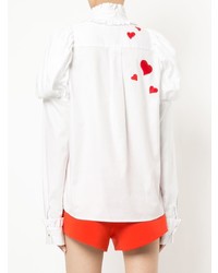 Macgraw Shakespeare Shirt With Heart Appliqus