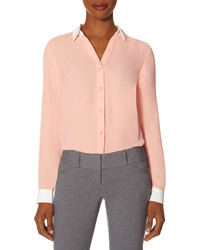 The Limited Contrast Collar Ashton Blouse